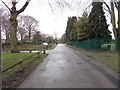 Entrance to Manston Park - Manston Gardens