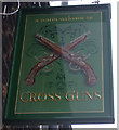 Sign for the Cross Guns