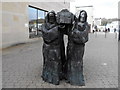 St Cuthbert statue, Millennium Place, Durham