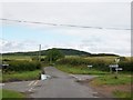 Approaching the Ballyrenan Crossroads from the East