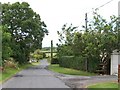 The Ballyculter Road gradually descending towards the Ballyrenan Crossroads