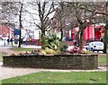 Flowerbed near Crickets Lane