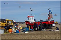 TM4656 : Fishing boat, Aldeburgh by Jim Osley