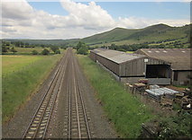 SK1285 : Railway near Edale by Derek Harper