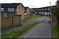 Path between houses, New Addington