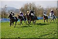 SO8541 : Point to point racing at Upton upon Severn by Philip Halling