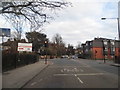 Leigham Court Road at the junction of Valley Road