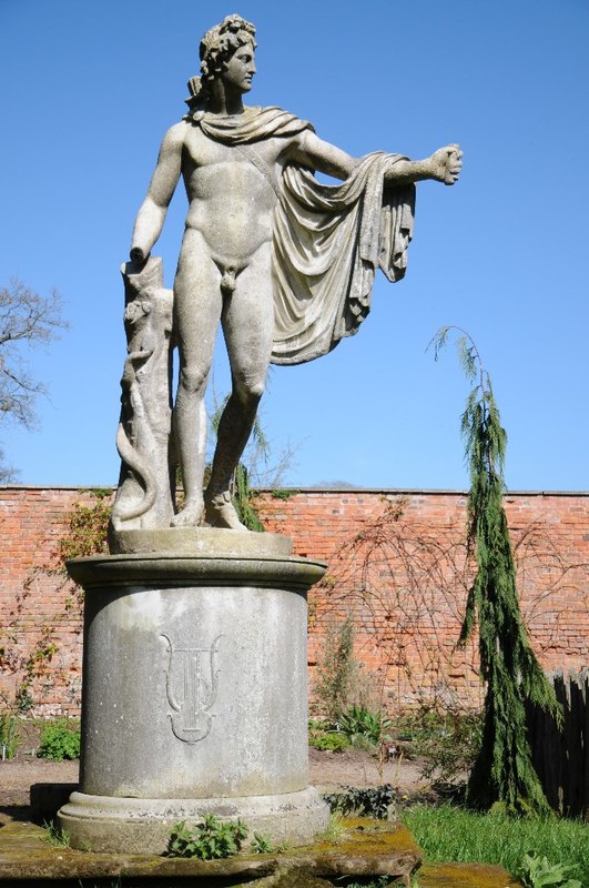 Statue of Apollo, Spetchley Gardens © Philip Halling :: Geograph ...