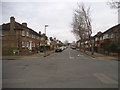 Queens Road at the junction of Cedars Road