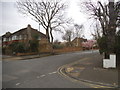 Cedars Road at the junction of Queens Road