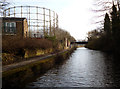 Ashton Canal:  Pipe bridge