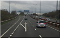 M4 westbound towards junction 22