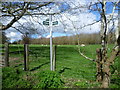 A meeting of bridleways near Bridge