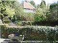 Looking across the Nail Bourne in Patrixbourne