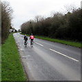 Cycling towards Llantwit Major