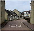 Entrance to Blenheim Court flats, Winchcombe