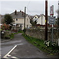 Ford sign on the corner of Castle Street, Llantwit Major