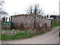 Remains of barn by Church Cottages