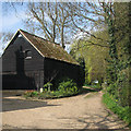 Grantchester: the start of a footpath