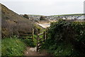 South West coast path towards Porthcothan