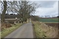 Road passing Easter Jordanstone