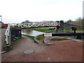 Trent and Mersey Canal:  footbridge at Big Lock