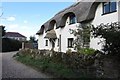 Thatched cottages on Thistley Lane