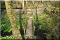 Footbridge over the Mill Burn