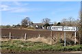 Road junction near Moneydie