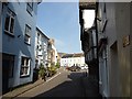 West Street, Axbridge, looking across the village square