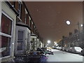 Oatlands Road, Oxford under snow