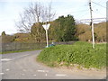 TQ5663 : Botsom Lane at the junction of Knatts Valley Road by David Howard