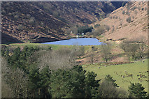 SE8693 : Reservoir south of Hazelhead Moor by Pauline E