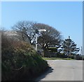 Finger-post junction near St Ewe