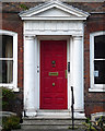 Detail of Ruskin House, Coombe Road