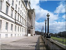 J4075 : View east along the terrace of Parliament Buildings by Eric Jones