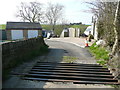 Cattle grid on Clough Lane