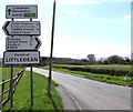 Littledean Parish boundary sign