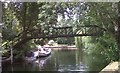 Footbridge to Church Island, Staines