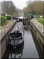 Negotiating Spellbrook Lock no. 3, Lee and Stort Navigation