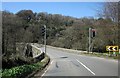 Traffic lights at Greystone Bridge