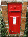 TM0362 : Windgap Lane Victorian Postbox by Geographer