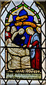 TQ4407 : Stained glass window, St Andrew's church, Beddingham by Julian P Guffogg