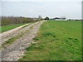 Private track to the Royal Veterinary College