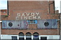 Newcastle-under-Lyme: former Savoy Cinema (detail)