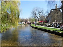 SP1620 : River Windrush, Bourton on the Water by Paul Gillett