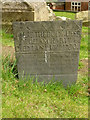 Belvoir Angel headstone, Upper Broughton Churchyard