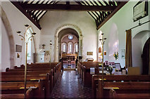 TQ4007 : Interior, St Nicholas' church, Iford by Julian P Guffogg