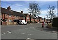 Newcastle-under-Lyme: junction of Orme Road and Poolfield Avenue