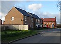 New houses on Pasture Lane, Market Rasen